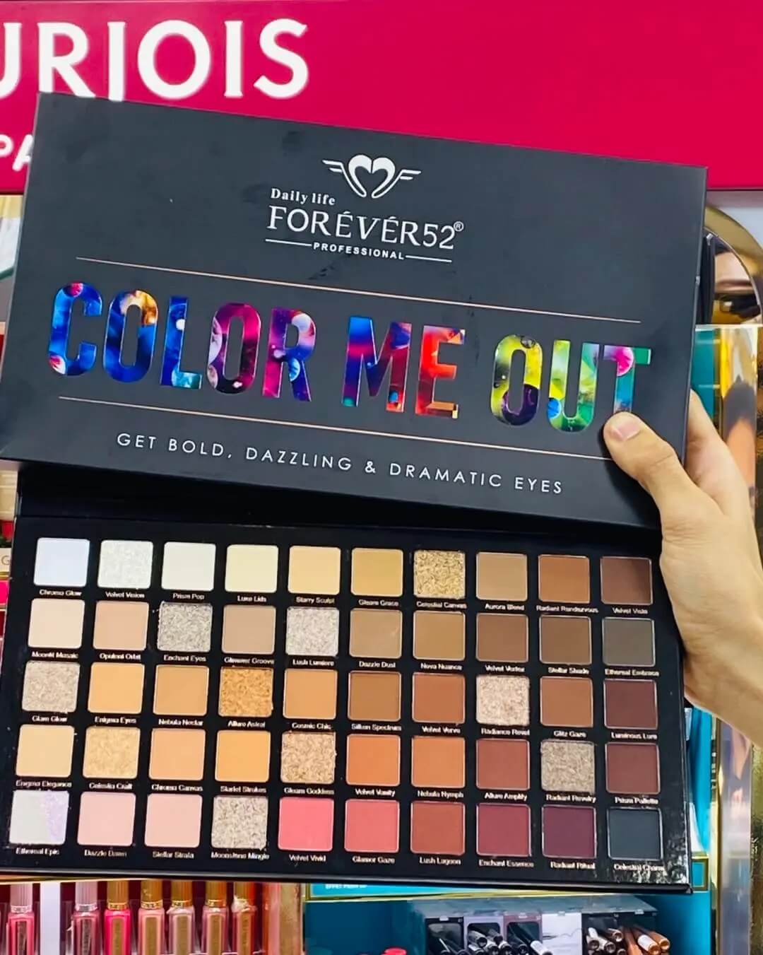 FOREVER Original 52 Color Me Out Eyeshadow Palette